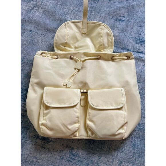 NWT! Year Of Our Butter Yellow x FFF Backpack main image 4